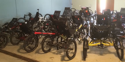 Een verzameling trikes