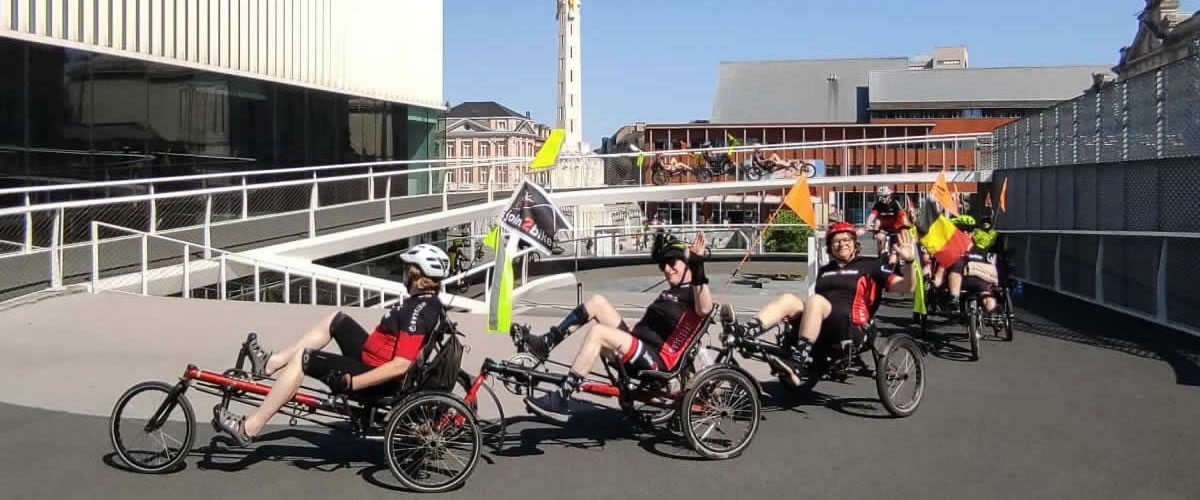 Join2bike op de fietsspiraal aan het station van Leuven