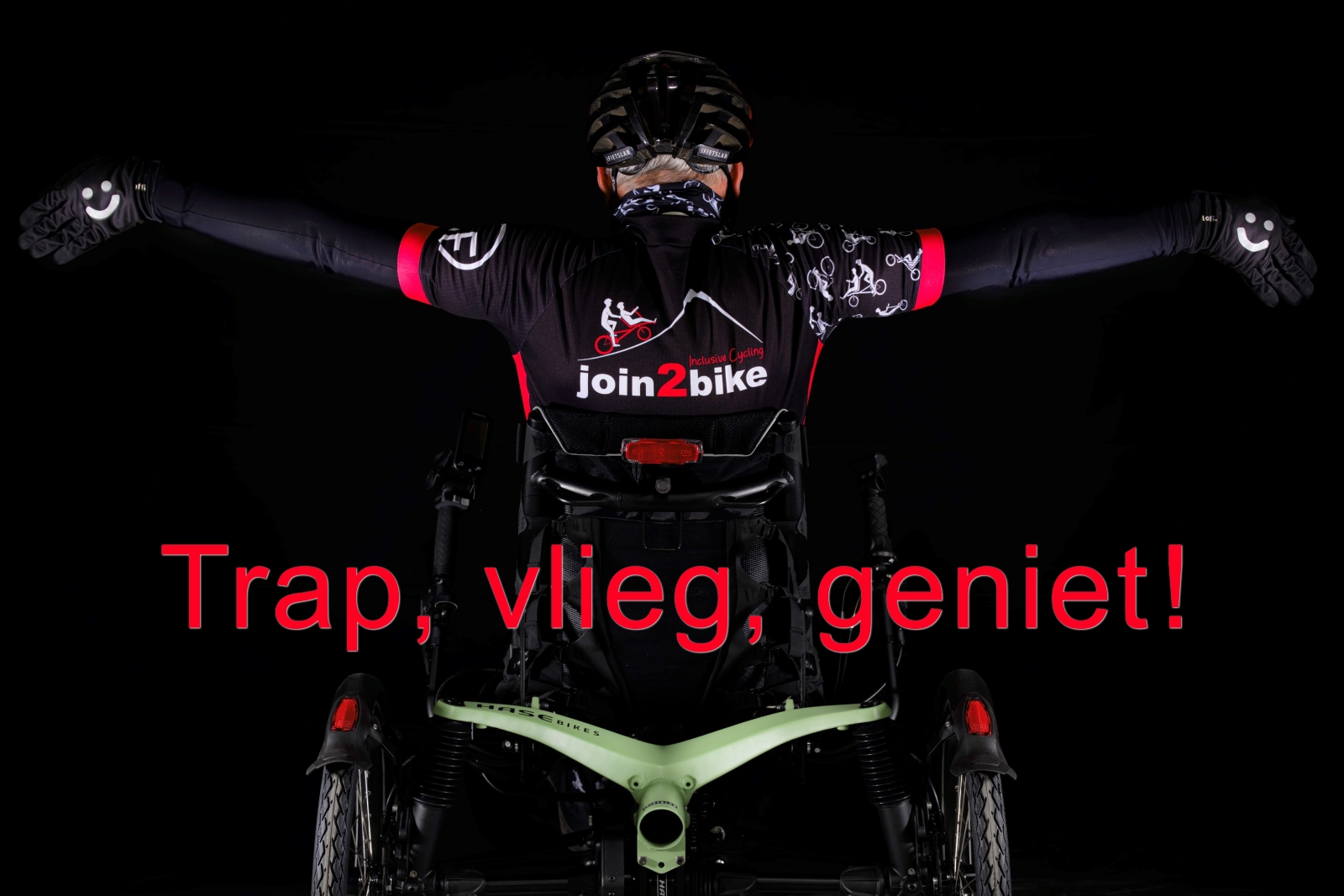 Trap, vlieg, geniet!
