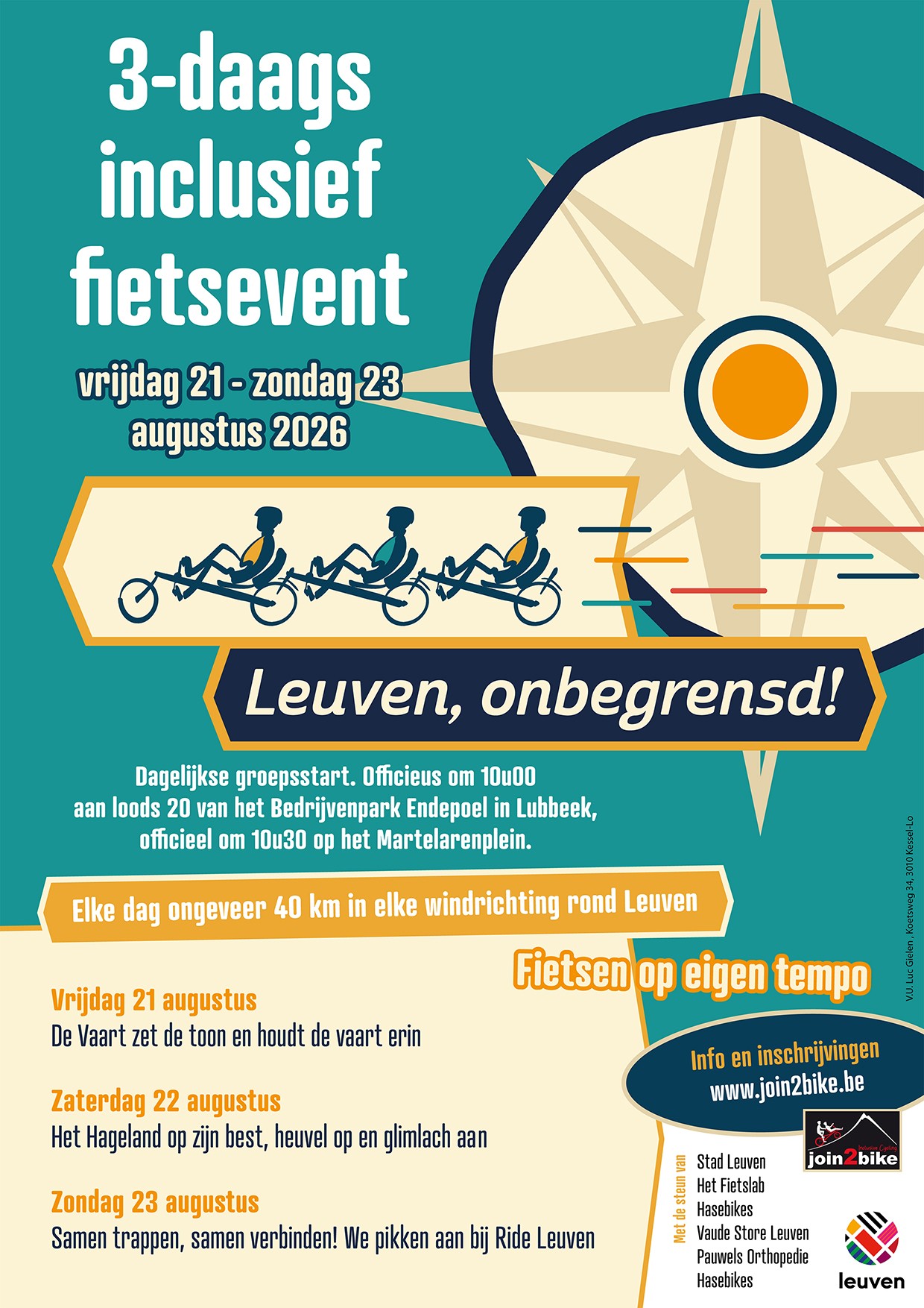 Affiche Leuven, onbegrensd!